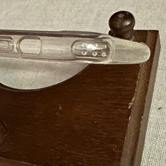 iPhone 11 Pro Max clear case with text NWOT - Picture 6 of 7